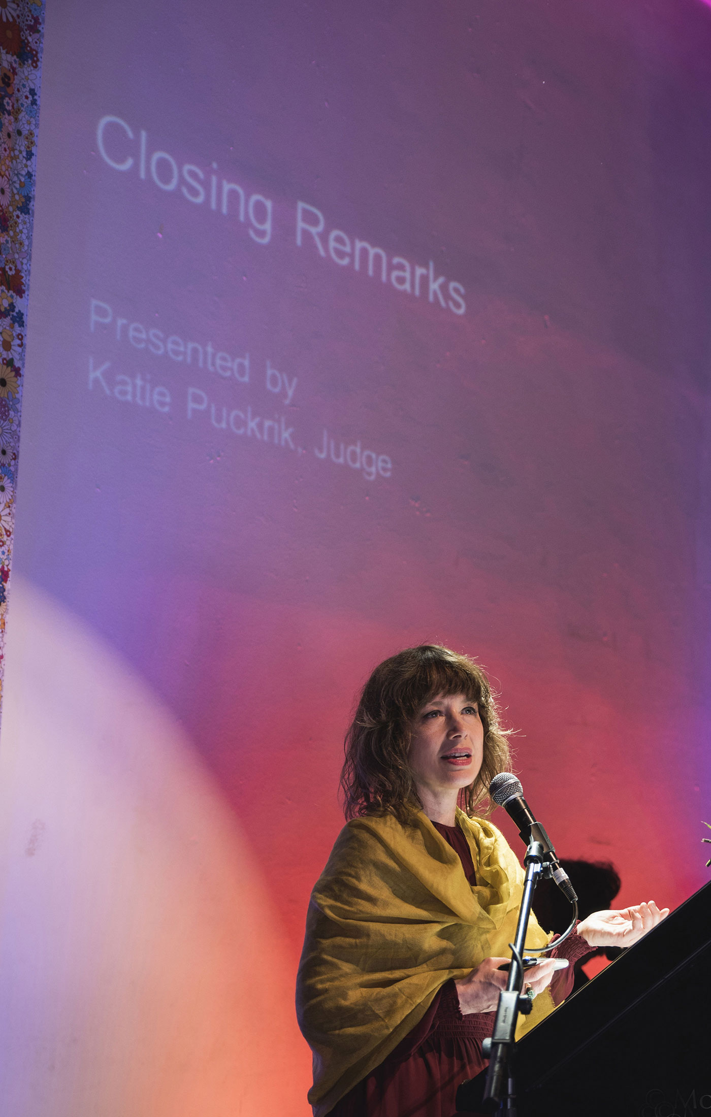 Katie Puckrik at The Art and Olfaction Awards, Photo by Marina Chichi