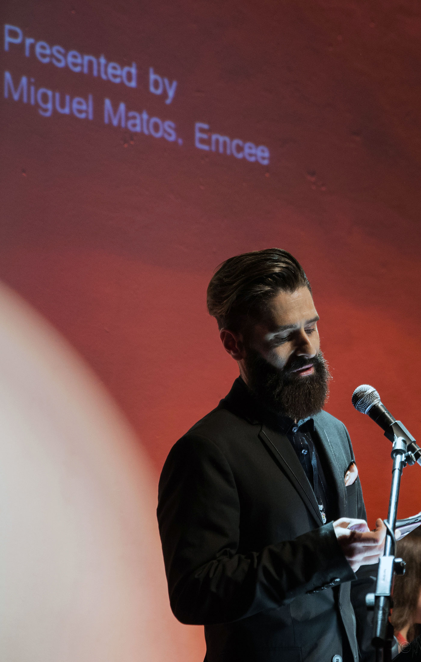 Miguel Matos at The Art and Olfaction Awards, Photo by Marina Chichi