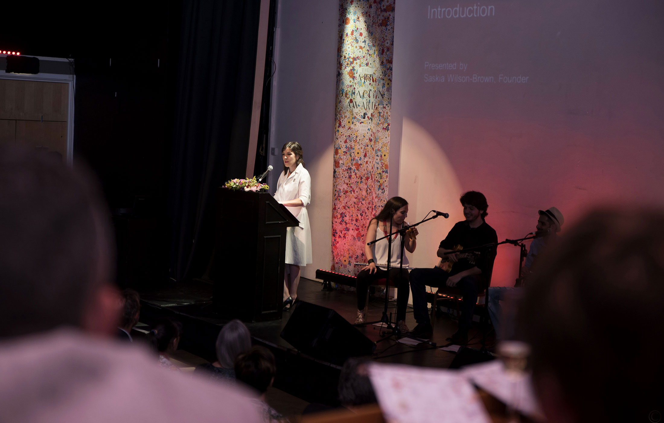 Saskia Wilson-Brown at The Art and Olfaction Awards, Photo by Marina Chichi