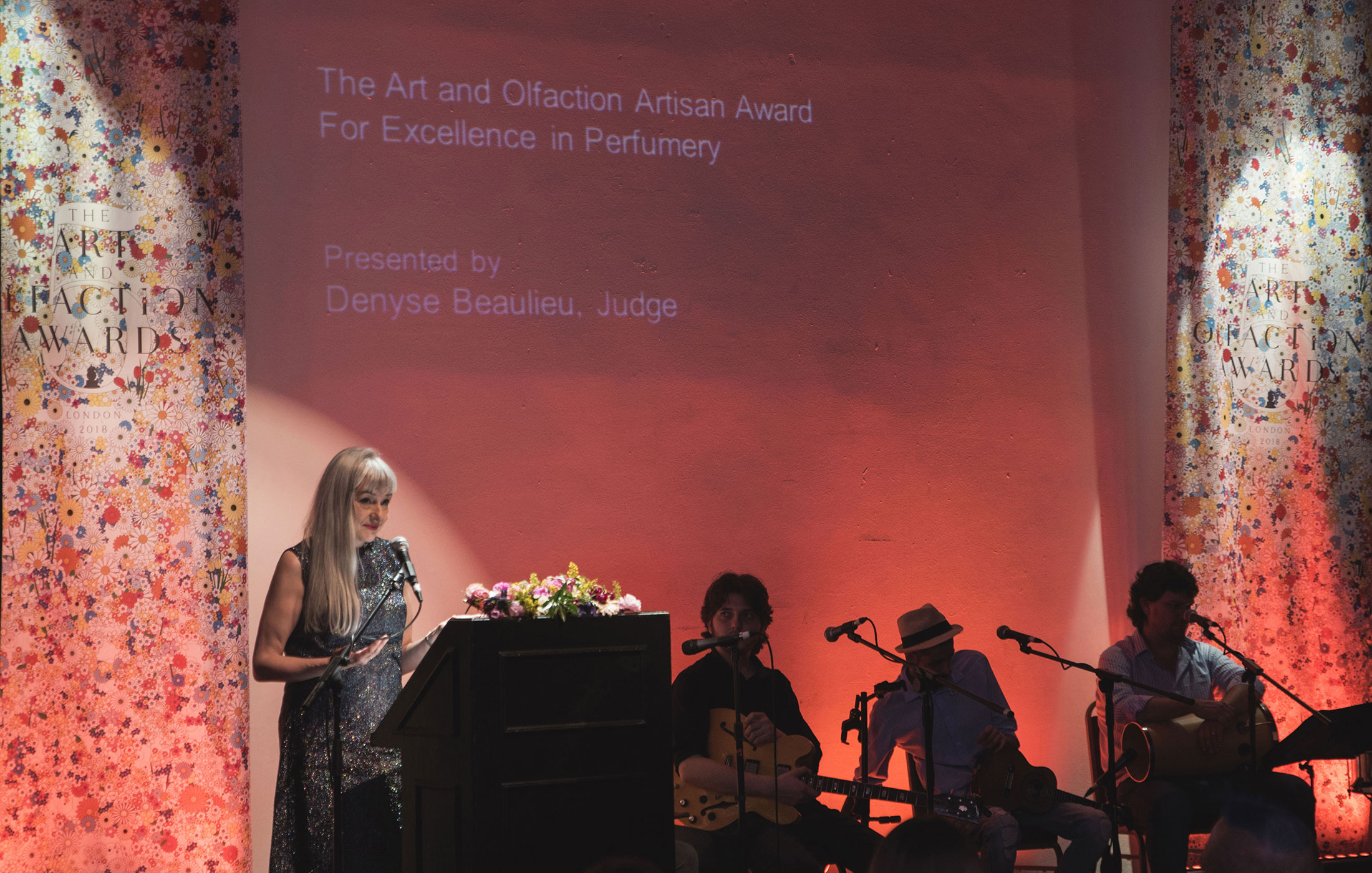 Denyse Beaulieu at The Art and Olfaction Awards, Photo by Marina Chichi
