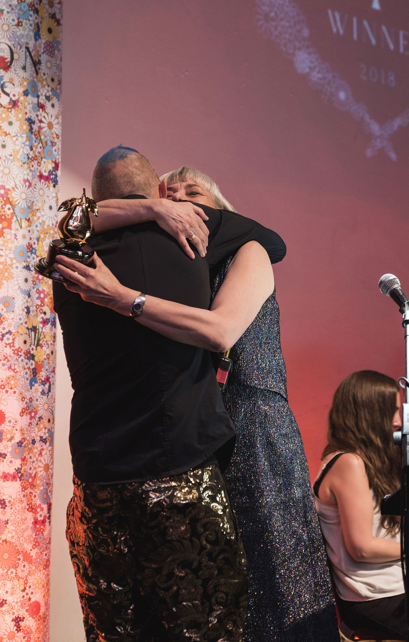 Denyse Beaulieu, Christophe Laudamiel at The Art and Olfaction Awards, Photo by Marina Chichi