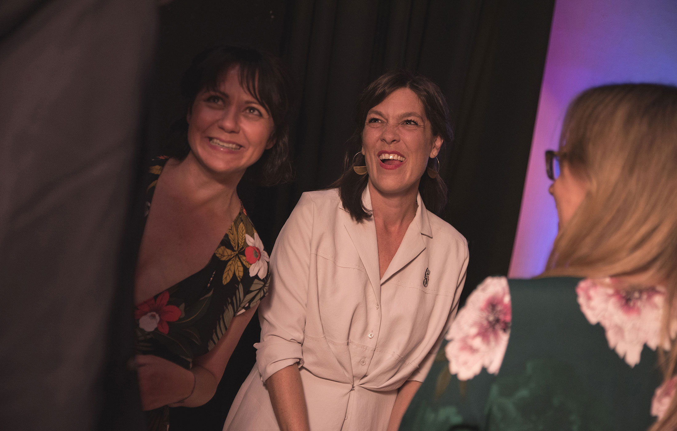 Kendra Gaeta, Saskia Wilson-Brown, Georgi Goldman at The Art and Olfaction Awards, Photo by Marina Chichi