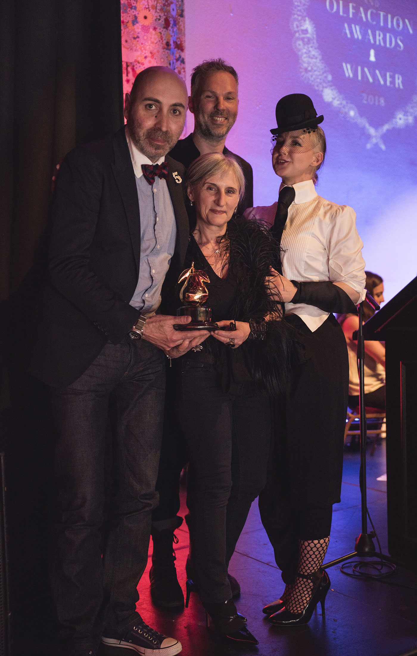 Naomi Goodsir Perfumes, Spyros Drosopoulos at The Art and Olfaction Awards, Photo by Marina Chichi