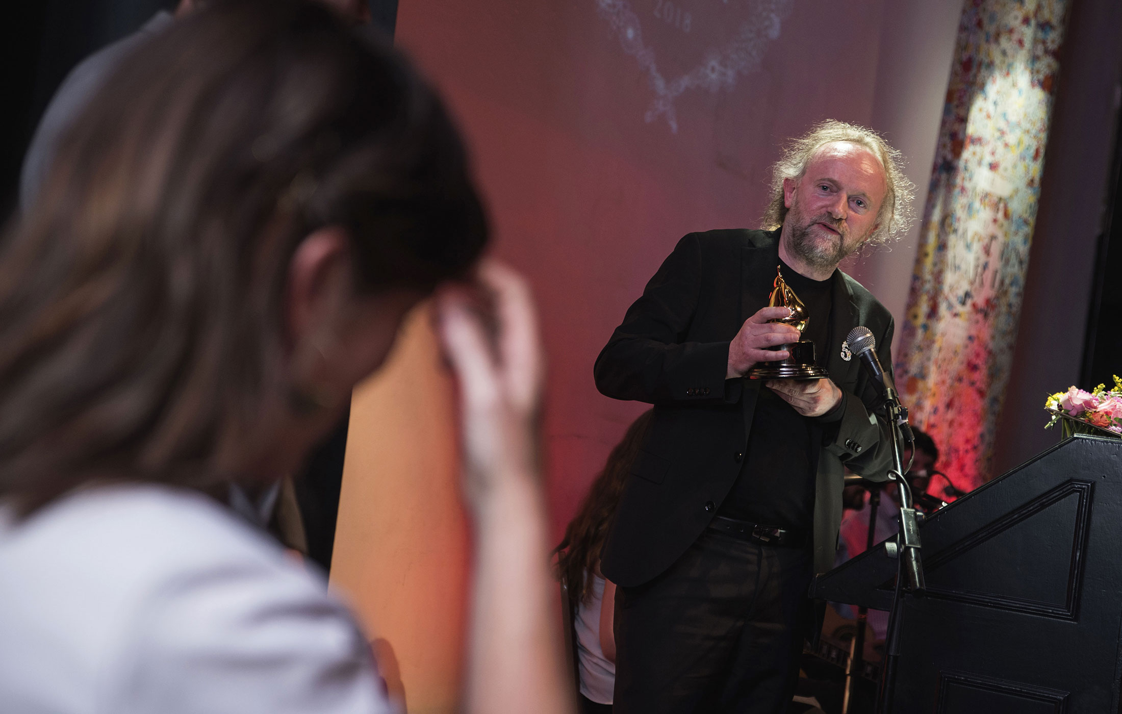 Saskia Wilson-Brown and Peter de Cuper at the Art and Olfaction Awards, Photo by Marina Chichi