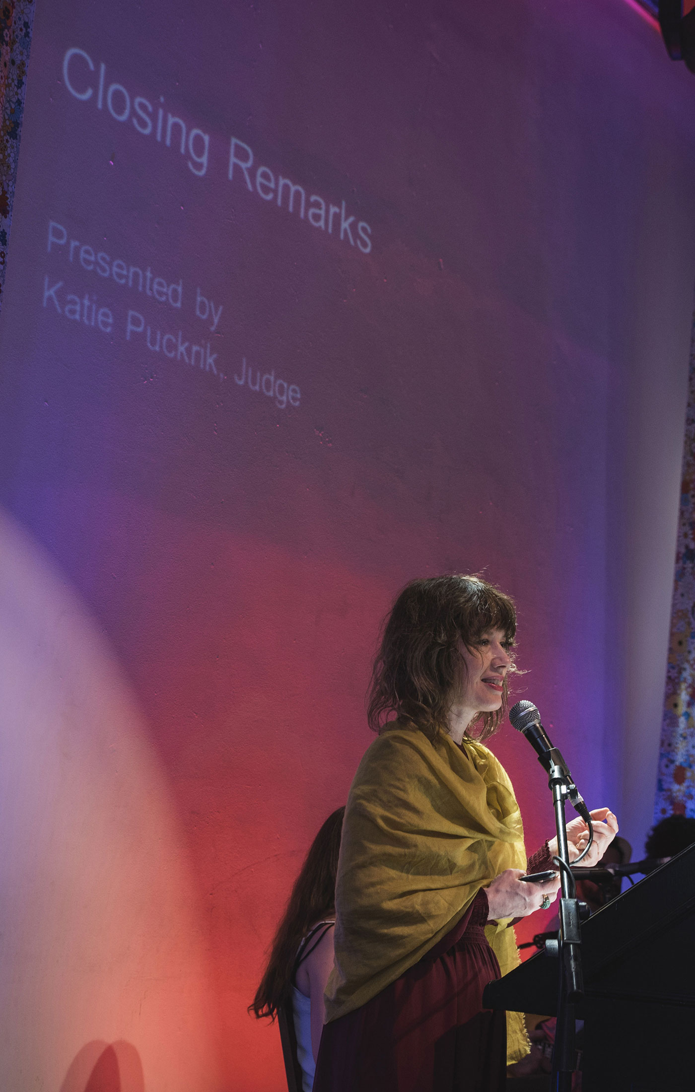 Katie Puckrik at The Art and Olfaction Awards, Photo by Marina Chichi